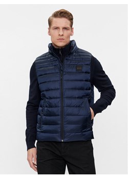 Boss Kamizelka Odeno1 50505255 Granatowy Slim Fit ze sklepu MODIVO w kategorii Kamizelki męskie - zdjęcie 181162900