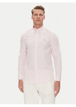 Tommy Hilfiger Koszula MW0MW38556 Różowy Slim Fit - id: 0000304653445 - marki Tommy Hilfiger - 181162961 Tommy Hilfiger Koszula MW0MW38556 Różowy Slim Fit ze sklepu MODIVO w kategorii Koszule męskie - zdjęcie 181162961