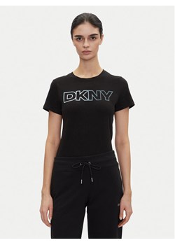 DKNY Sport T-Shirt DP5T1193 Czarny Regular Fit ze sklepu MODIVO w kategorii Bluzki damskie - zdjęcie 181163193