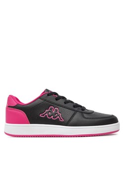 Kappa Sneakersy Logo Malone Kid 371K1IW Czarny ze sklepu MODIVO w kategorii Buty sportowe dziecięce - zdjęcie 181163254