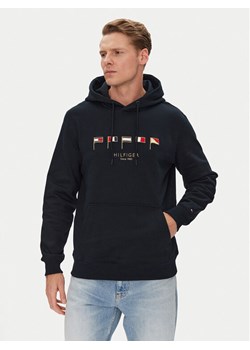 Tommy Hilfiger Bluza Multi Flags MW0MW38666 Granatowy Regular Fit ze sklepu MODIVO w kategorii Bluzy męskie - zdjęcie 181163260