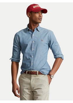 Polo Ralph Lauren Koszula Core Replen 710548538 Niebieski Slim Fit ze sklepu MODIVO w kategorii Koszule męskie - zdjęcie 181163291