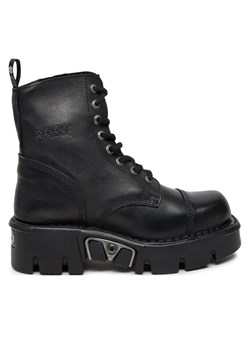 NEW ROCK Glany M-NEWMILI083-S19 Czarny ze sklepu MODIVO w kategorii Workery damskie - zdjęcie 181163340