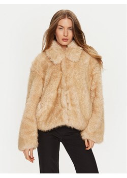 BARDOT Futro 59562JB Beżowy Regular Fit ze sklepu MODIVO w kategorii Futra damskie - zdjęcie 181163381