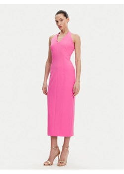 ACCESS FASHION Sukienka elegancka 53-3403 Różowy Regular Fit ze sklepu MODIVO w kategorii Sukienki - zdjęcie 181163400