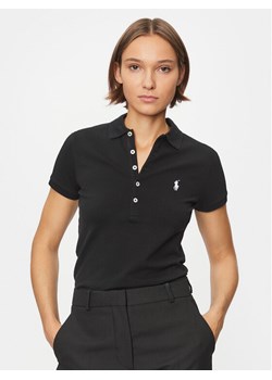 Polo Ralph Lauren Polo 211870245005 Czarny Slim Fit ze sklepu MODIVO w kategorii Bluzki damskie - zdjęcie 181163404