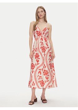 ONLY Sukienka letnia Catja 15347529 Czerwony Regular Fit ze sklepu MODIVO w kategorii Sukienki - zdjęcie 181163433