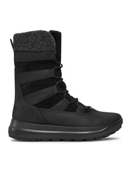 ECCO Botki Solice Waterproof 42021351052 Czarny ze sklepu MODIVO w kategorii Botki - zdjęcie 181163492