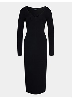 Gina Tricot Sukienka codzienna 20038 Czarny Regular Fit ze sklepu MODIVO w kategorii Sukienki - zdjęcie 181163560