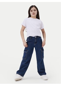 NAME IT Jeansy 13220709 Granatowy Wide Leg ze sklepu MODIVO w kategorii Spodnie dziewczęce - zdjęcie 181163573