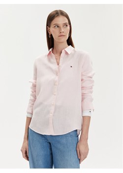 Tommy Hilfiger Koszula WW0WW42037 Różowy Relaxed Fit ze sklepu MODIVO w kategorii Koszule damskie - zdjęcie 181163600