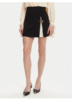 Elisabetta Franchi Spódnica mini GO-079-51E2 Czarny Regular Fit ze sklepu MODIVO w kategorii Spódnice - zdjęcie 181163631