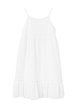 NAME IT Sukienka letnia 13227423 Biały Regular Fit ze sklepu MODIVO w kategorii Sukienki dziewczęce - zdjęcie 181163632