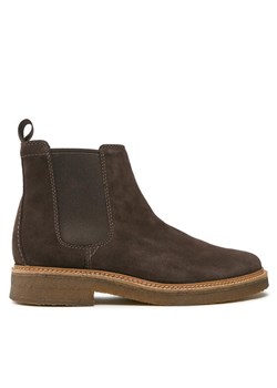 Clarks Sztyblety Clarkdale Easy 261735367 Brązowy ze sklepu MODIVO w kategorii Buty zimowe męskie - zdjęcie 181163700