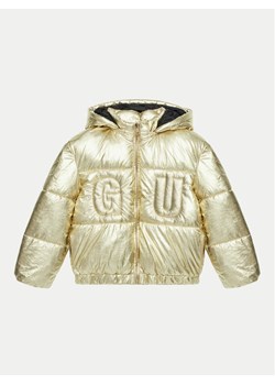 Guess Kurtka puchowa J4BL10 WEYO0 Złoty Regular Fit - id: 0000304228605 - marki Guess - 181163732 Guess Kurtka puchowa J4BL10 WEYO0 Złoty Regular Fit ze sklepu MODIVO w kategorii Kurtki dziewczęce - zdjęcie 181163732