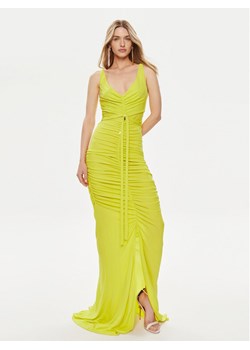 Elisabetta Franchi Sukienka wieczorowa AB-590-42E2-V780 Zielony Slim Fit ze sklepu MODIVO w kategorii Sukienki - zdjęcie 181163781