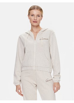 Guess Bluza Allycia V4RQ02 KC3D2 Beżowy Regular Fit ze sklepu MODIVO w kategorii Bluzy damskie - zdjęcie 181163844
