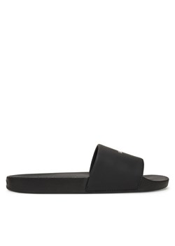 Calvin Klein Klapki Pool Slide W/ Ck Square HM0HM01754 Czarny ze sklepu MODIVO w kategorii Klapki męskie - zdjęcie 181164102