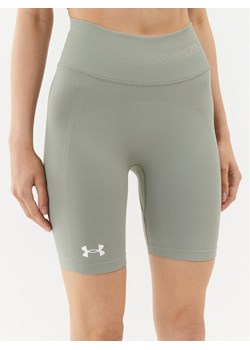 Under Armour Szorty sportowe Ua Train Seamless Short 1379151 Zielony Compression Fit ze sklepu MODIVO w kategorii Szorty - zdjęcie 181164112
