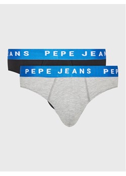 Pepe Jeans Slipy Logo Bf Lr 2P PMU10962 Czarny ze sklepu MODIVO w kategorii Majtki męskie - zdjęcie 181164303