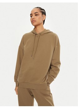 Max Mara Leisure Bluza Flipper 2426926038 Brązowy Regular Fit ze sklepu MODIVO w kategorii Bluzy damskie - zdjęcie 181164364