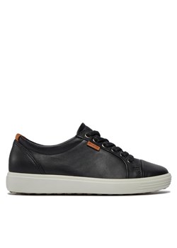 ECCO Sneakersy Soft 7 Ladies 43000301001 Czarny ze sklepu MODIVO w kategorii Buty sportowe damskie - zdjęcie 181164443