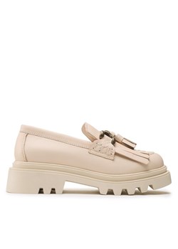Badura Loafersy 22SS24 Beżowy ze sklepu MODIVO w kategorii Półbuty damskie - zdjęcie 181164531