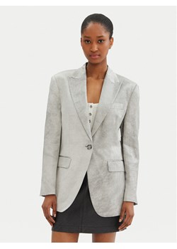 PINKO Marynarka For You 104716 A2BP Szary Regular Fit ze sklepu MODIVO w kategorii Marynarki damskie - zdjęcie 181164534