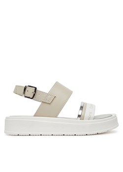 Calvin Klein Jeans Sandały V4A2-82053-0371A M Beżowy ze sklepu MODIVO w kategorii Sandały dziecięce - zdjęcie 181164551