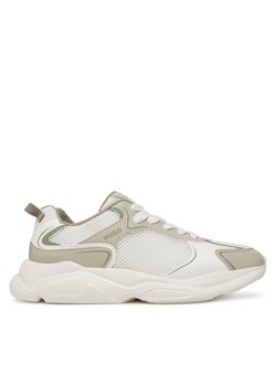 HUGO Sneakersy Leon Runn Mepu 50541578 Biały ze sklepu MODIVO w kategorii Buty sportowe damskie - zdjęcie 181164673