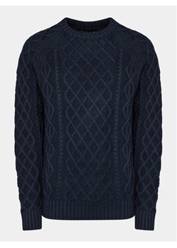 INDICODE Sweter Bussel 35-597 Granatowy Regular Fit ze sklepu MODIVO w kategorii Swetry męskie - zdjęcie 181164844