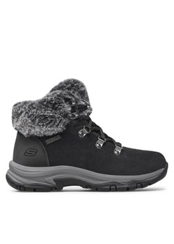 Skechers Botki Falls Finest 167178/BLK Czarny ze sklepu MODIVO w kategorii Workery damskie - zdjęcie 181164864