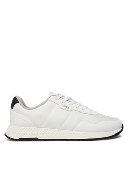 Boss Sneakersy Titanium Runn 50523180 Biały ze sklepu MODIVO w kategorii Buty sportowe męskie - zdjęcie 181164870