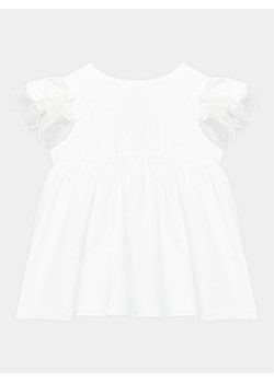 Jamiks Sukienka elegancka Arwena JLF055 Biały Regular Fit ze sklepu MODIVO w kategorii Ubranka do chrztu - zdjęcie 181164900