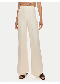 TWINSET Spodnie materiałowe 241TT2104 Beżowy Wide Leg ze sklepu MODIVO w kategorii Spodnie damskie - zdjęcie 181164930