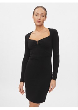 Guess Sukienka codzienna Evelina W4RK53 KC2A2 Czarny Slim Fit ze sklepu MODIVO w kategorii Sukienki - zdjęcie 181164940