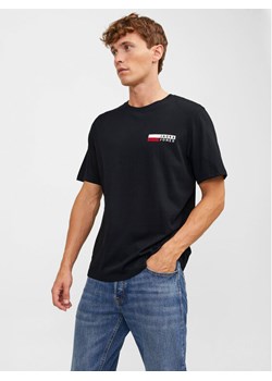 Jack&Jones T-Shirt Corp 12233999 Czarny Standard Fit ze sklepu MODIVO w kategorii T-shirty męskie - zdjęcie 181165053