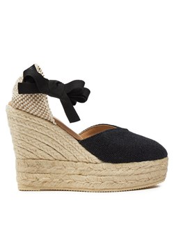 Manebi Espadryle La Havana Heart-Shaped Wedge Espadrilles O 7.9 WH Czarny - id: 0000304059070 - marki Manebi - 181165152 Manebi Espadryle La Havana Heart-Shaped Wedge Espadrilles O 7.9 WH Czarny ze sklepu MODIVO w kategorii Espadryle damskie - zdjęcie 181165152