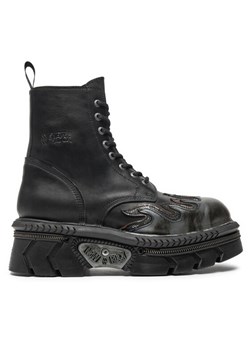 NEW ROCK Glany M-MILI134C-S1 Czarny ze sklepu MODIVO w kategorii Workery damskie - zdjęcie 181165243