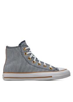 Converse Trampki Chuck Taylor All Star Herringbone Stripe A07232C Niebieski ze sklepu MODIVO w kategorii Trampki damskie - zdjęcie 181165382