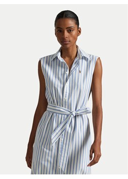 Polo Ralph Lauren Sukienka koszulowa 211973767001 Błękitny Regular Fit ze sklepu MODIVO w kategorii Sukienki - zdjęcie 181165453