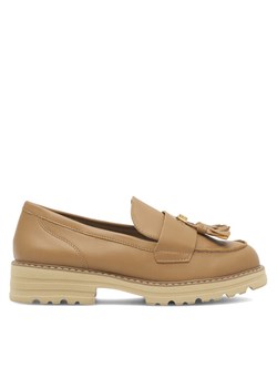 JENNY Loafersy Elga WYL3647-2 Brązowy ze sklepu MODIVO w kategorii Mokasyny damskie - zdjęcie 181165530