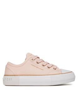 Tommy Hilfiger Trampki T3A9-33733-0890302 Różowy ze sklepu MODIVO w kategorii Trampki dziecięce - zdjęcie 181165561