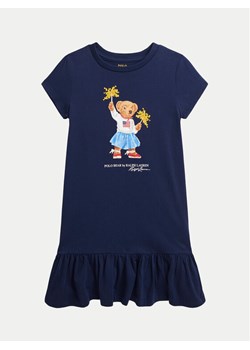 Polo Ralph Lauren Sukienka codzienna 312953280001 Granatowy Regular Fit ze sklepu MODIVO w kategorii Sukienki dziewczęce - zdjęcie 181165612
