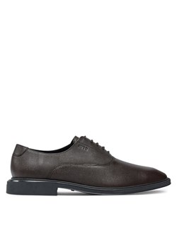 Hugo Półbuty Gryff Oxfr sg 50522975 Brązowy ze sklepu MODIVO w kategorii Buty eleganckie męskie - zdjęcie 181165732