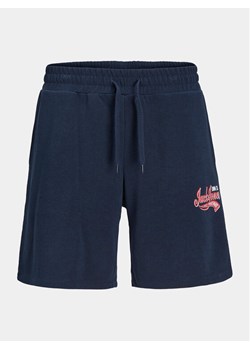 Jack&Jones Junior Szorty sportowe Logo 12257300 Granatowy Slim Fit ze sklepu MODIVO w kategorii Spodenki chłopięce - zdjęcie 181165962