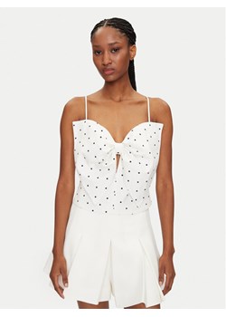 BARDOT Top Vieda 59755TB Biały Regular Fit ze sklepu MODIVO w kategorii Bluzki damskie - zdjęcie 181166162