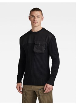 G-Star Raw Sweter Army D23525-D496-6484 Czarny Regular Fit ze sklepu MODIVO w kategorii Swetry męskie - zdjęcie 181166212