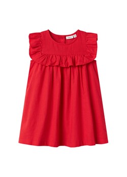 NAME IT Sukienka letnia Falinnen 13240518 Czerwony Regular Fit ze sklepu MODIVO w kategorii Sukienki dziewczęce - zdjęcie 181166232