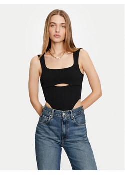 ViCOLO Body TS0377 Czarny Slim Fit ze sklepu MODIVO w kategorii Body damskie - zdjęcie 181166252